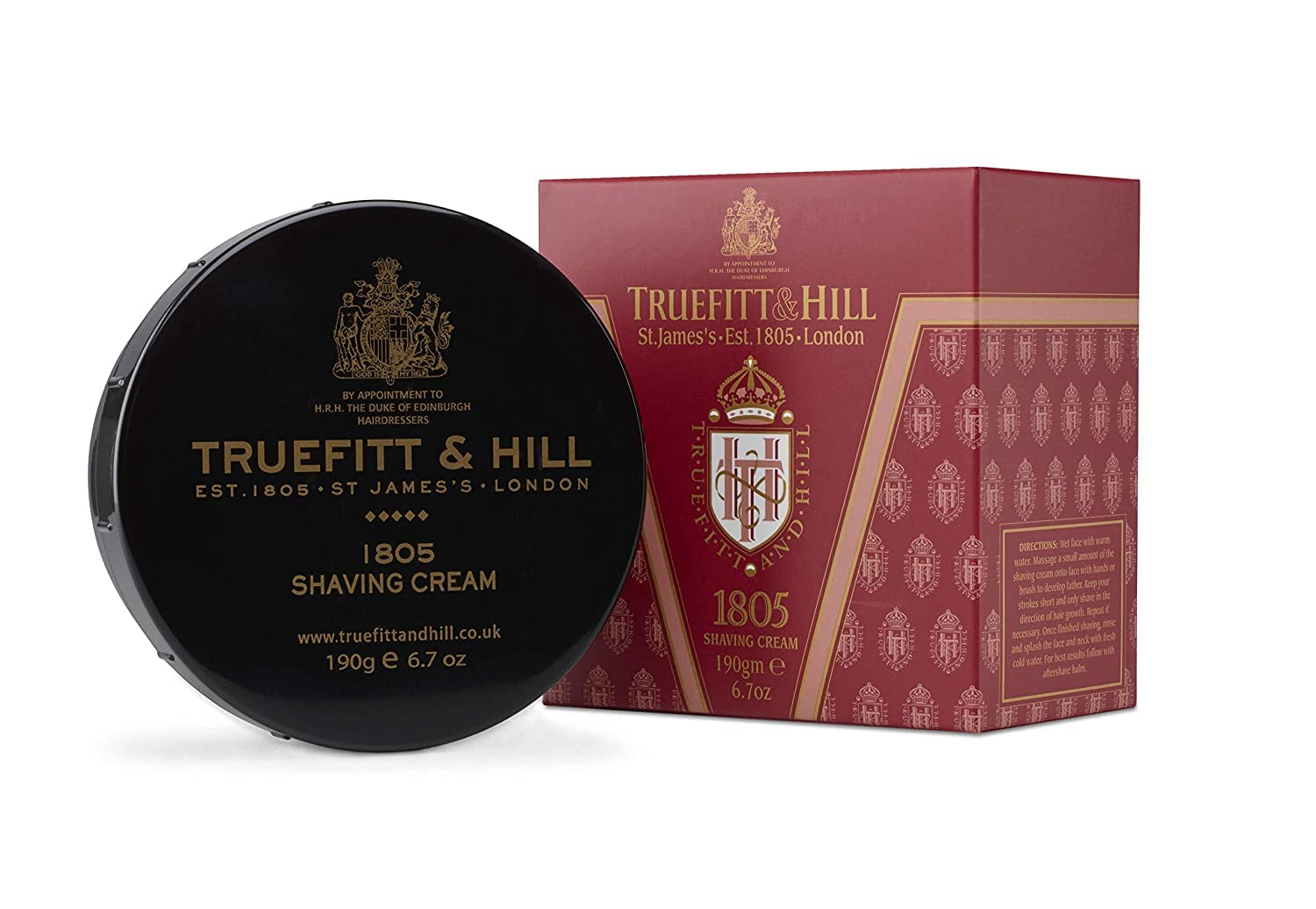 Truefitt & Hill 1805 Shaving Cream Bowl for Men 190gm - Truefitt & Hill India