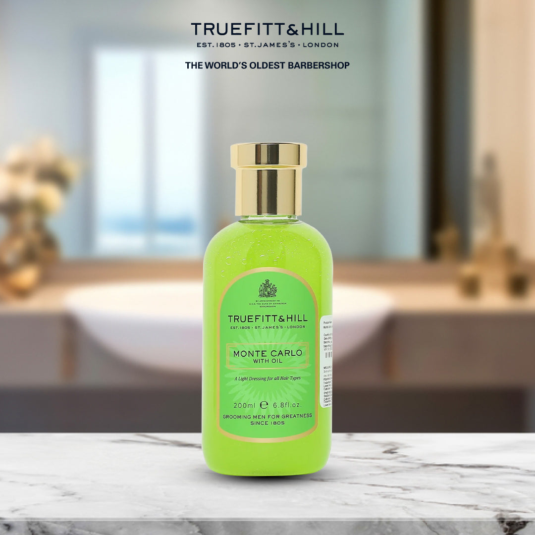 Truefitt & Hill Monte Carlo Hair Serum for Men (With Oil) 200ml - Truefitt & Hill India
