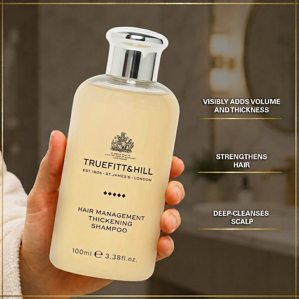 Truefitt & Hill Hair Management Thickening Shampoo for Men 100ml
