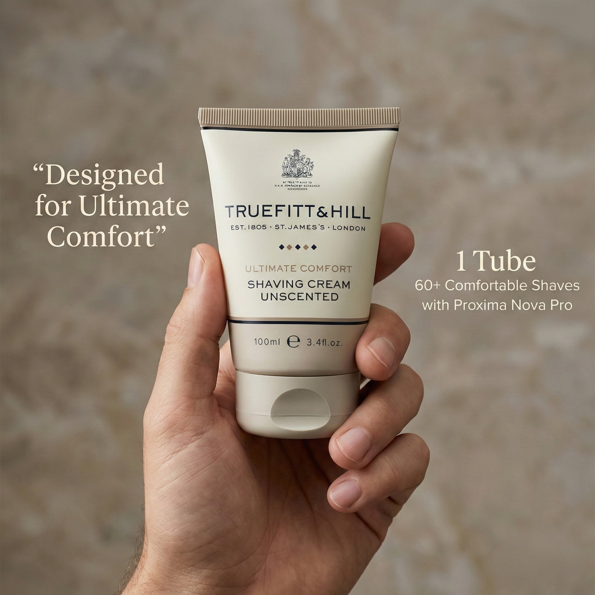 Truefitt & Hill Ultimate Comfort Shaving Cream for Men 100gm - Truefitt & Hill India