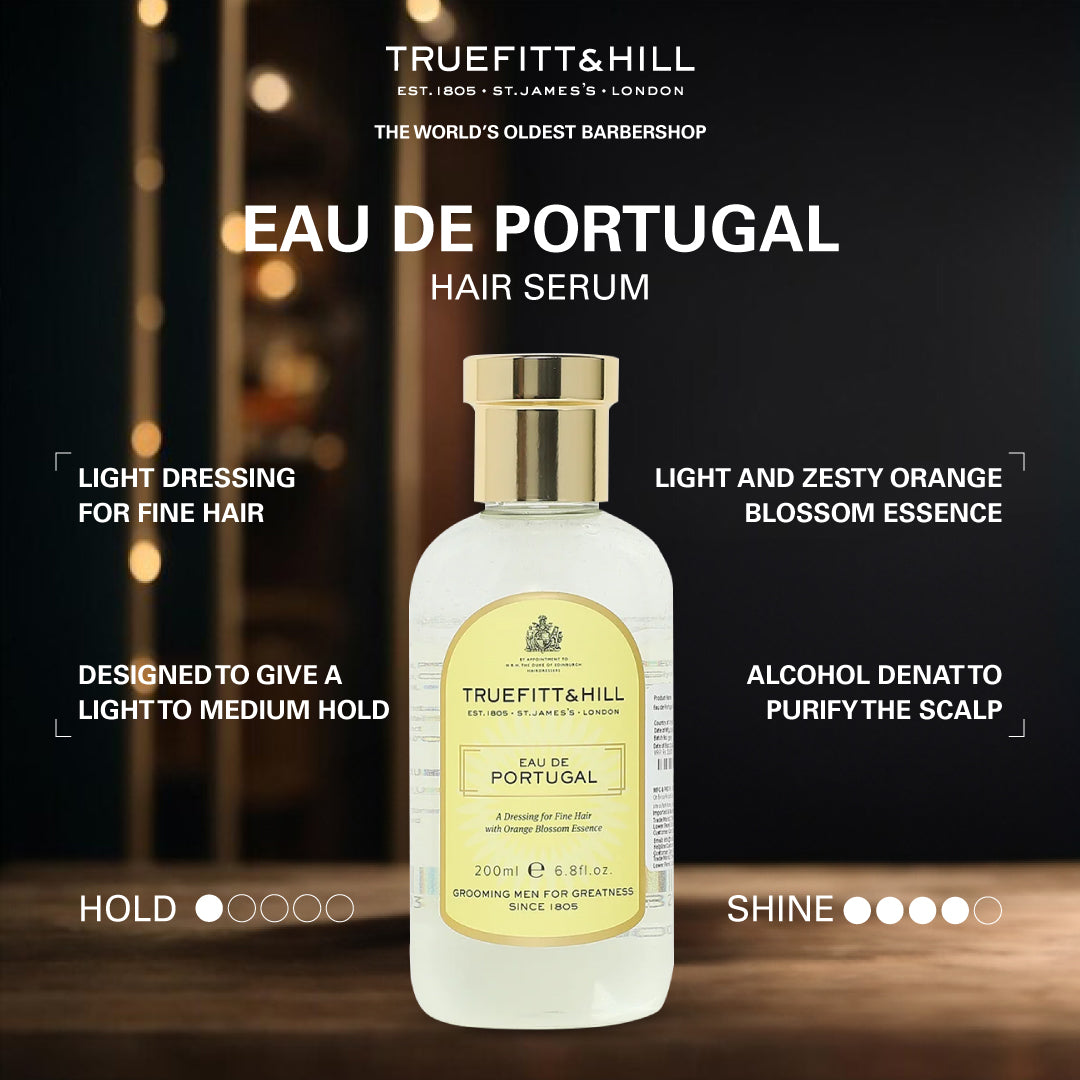 Truefitt & Hill Hair Serum  Eau de Portugal for Men 200ml - Truefitt & Hill India