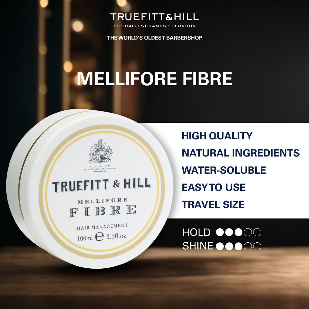 Truefitt & Hill Hair Management Mellifore Fibre for Men 100GM - Truefitt & Hill India