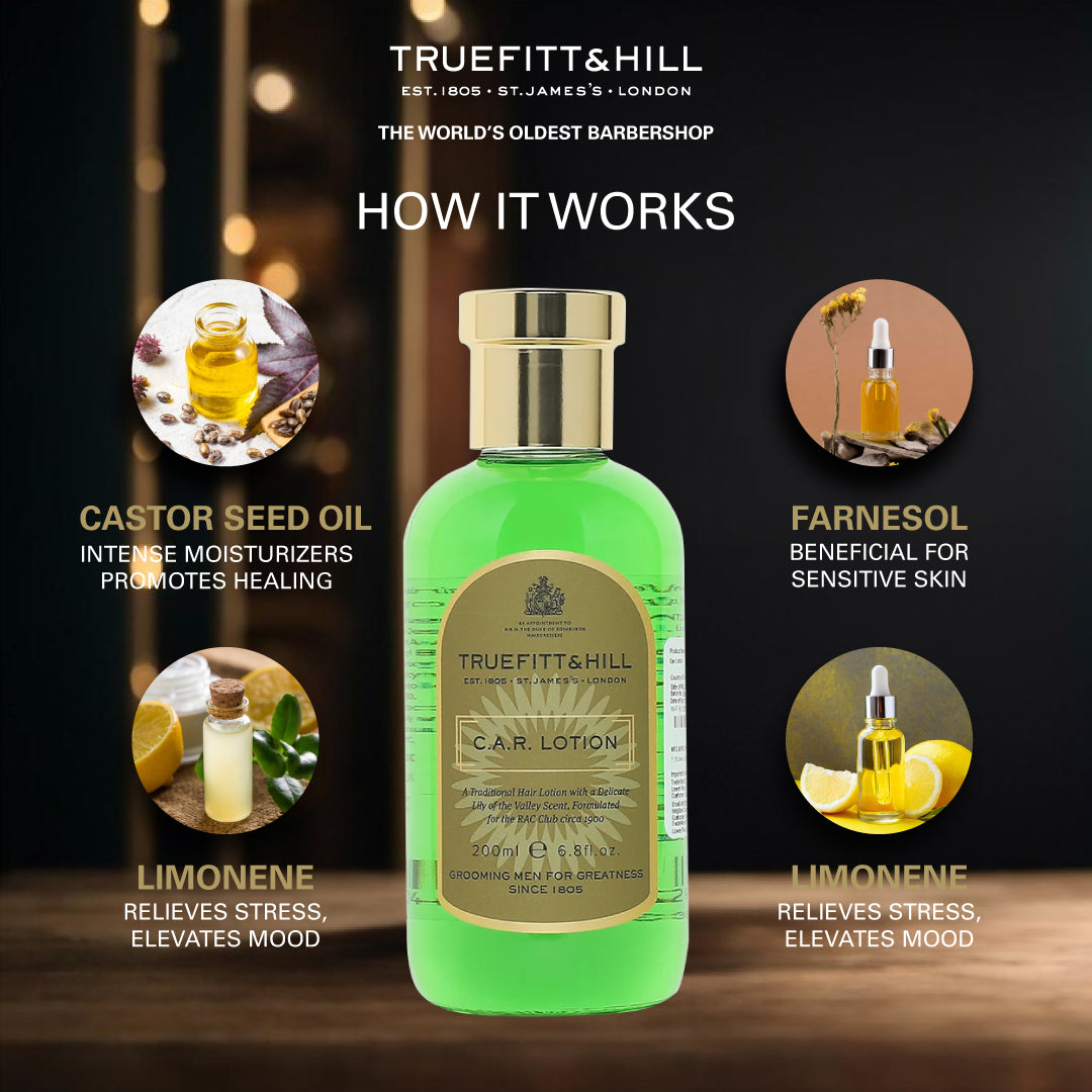 Truefitt & Hill Hair Serum C.A.R. Lotion for Men 200ml - Truefitt & Hill India