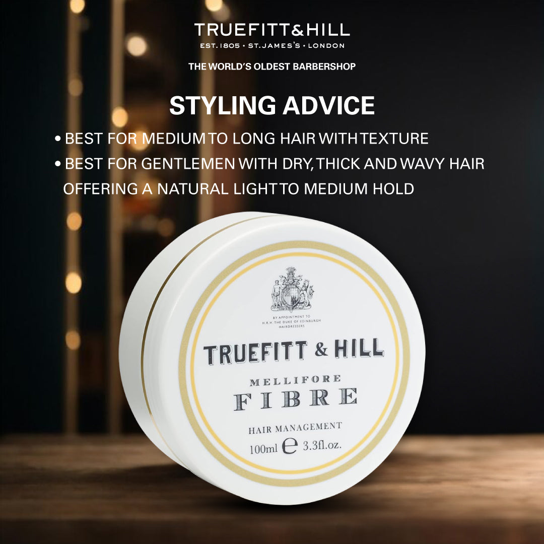 Truefitt & Hill Hair Management Mellifore Fibre for Men 100GM - Truefitt & Hill India