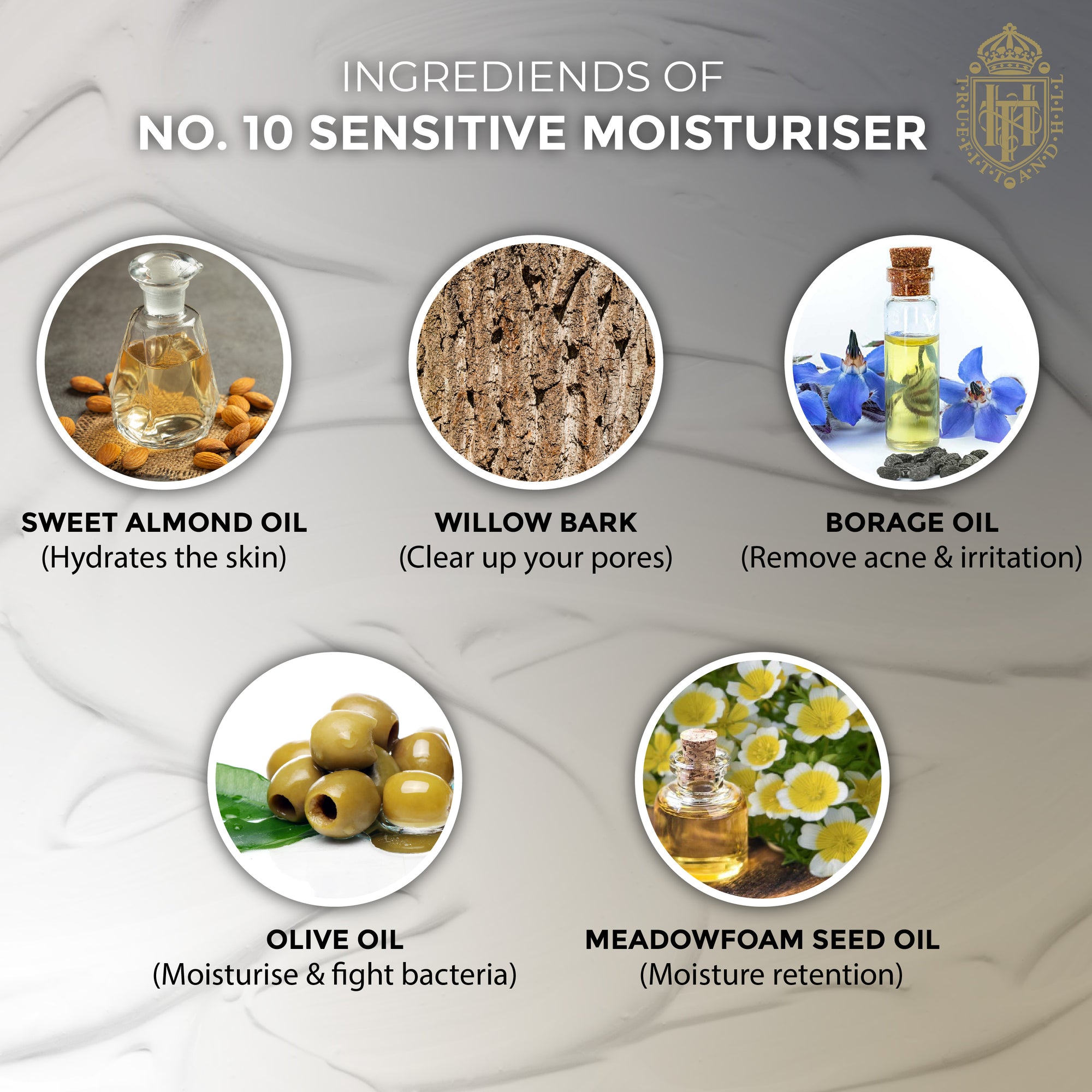 Truefitt & Hill Face Moisturizer Tube Authentic No.10 for Men 75gm - Truefitt & Hill India