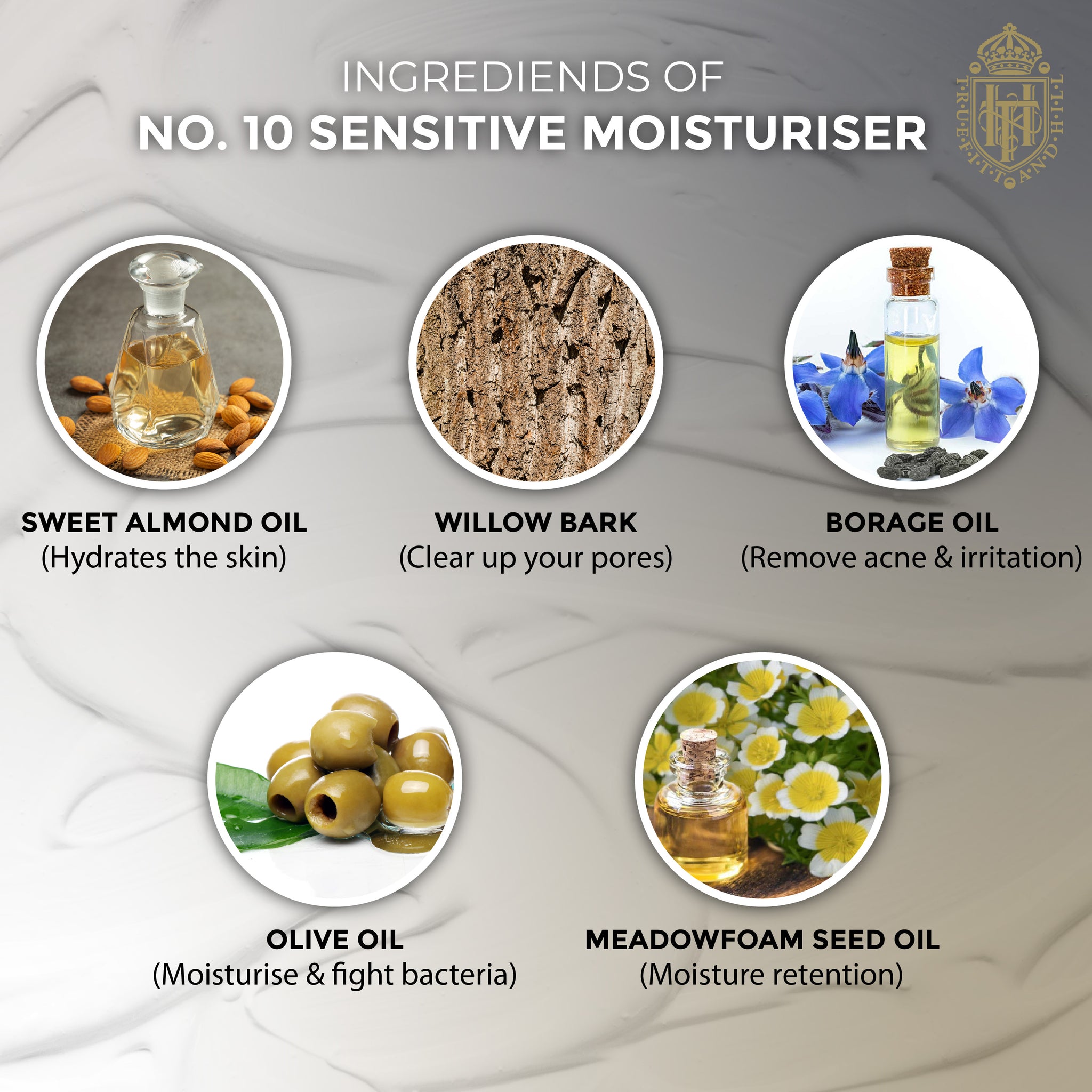 Truefitt & Hill Face Moisturizer Tube Authentic No.10 for Men 75gm - Truefitt & Hill India