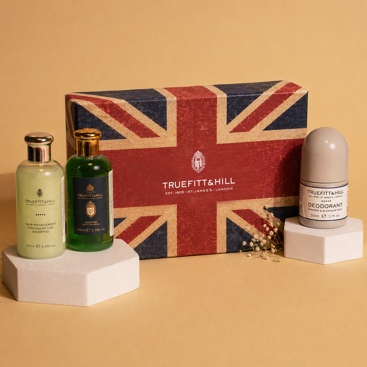 Truefitt & Hill Gentlemen Selfcare Grooming Gift Set For Men | Festive Gifting