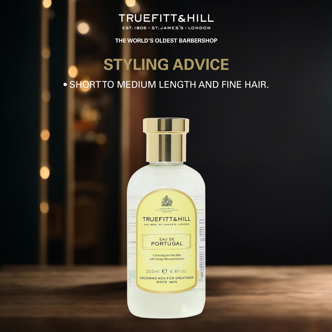 Truefitt & Hill Hair Serum  Eau de Portugal for Men 200ml - Truefitt & Hill India