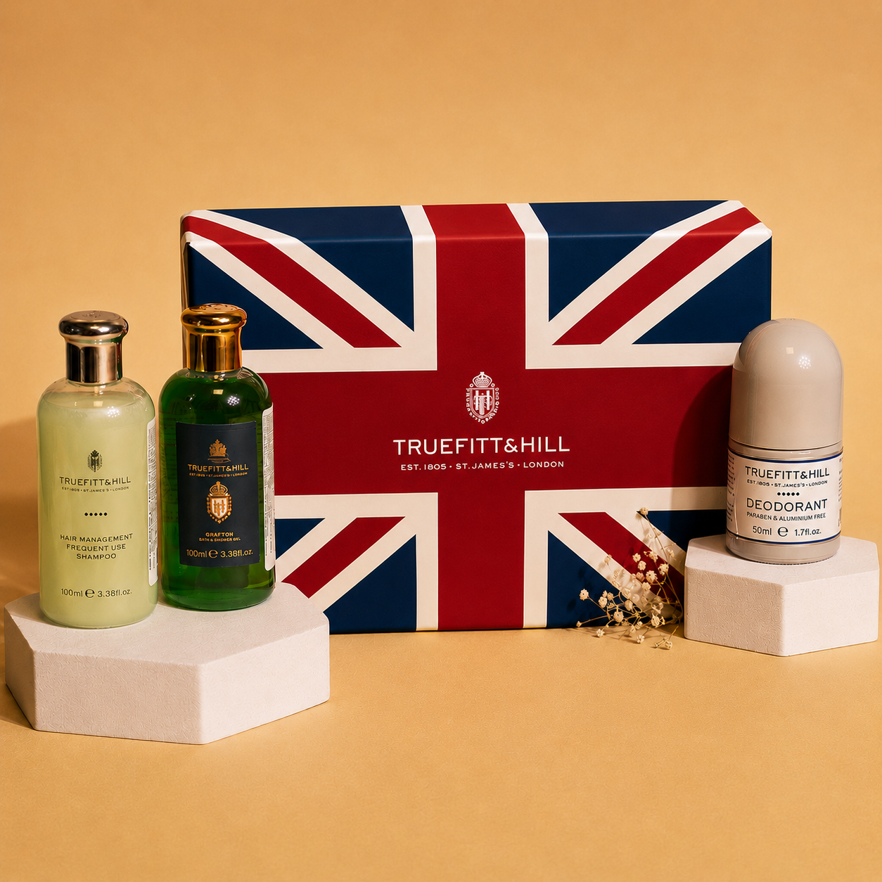Truefitt & Hill Gentlemen Selfcare Grooming Gift Set For Men | Festive Gifting