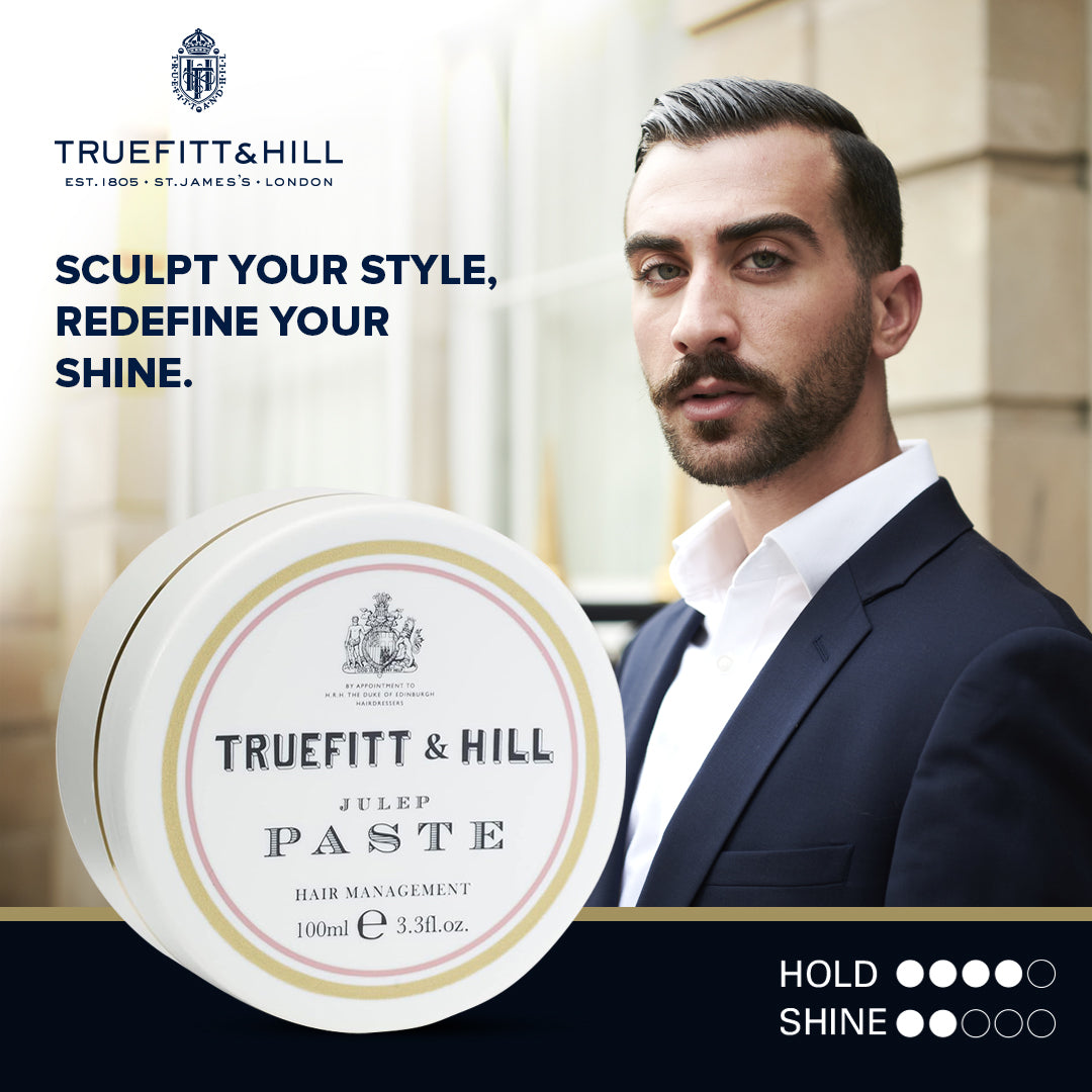 Truefitt & Hill Julep Paste Hair Styling Wax for Men 100gm - Truefitt & Hill India