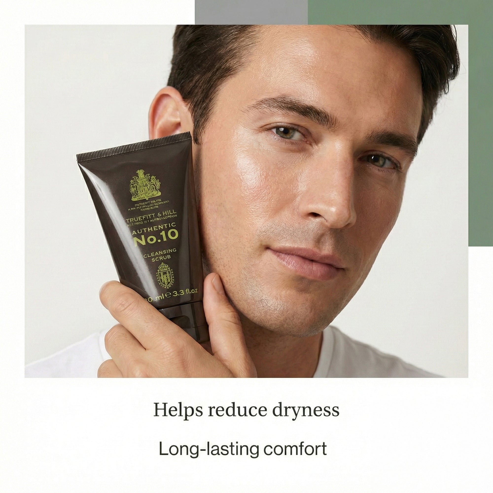 Truefitt & Hill Face Cleansing Scrub for Men Authentic No.10 100ml - Truefitt & Hill India