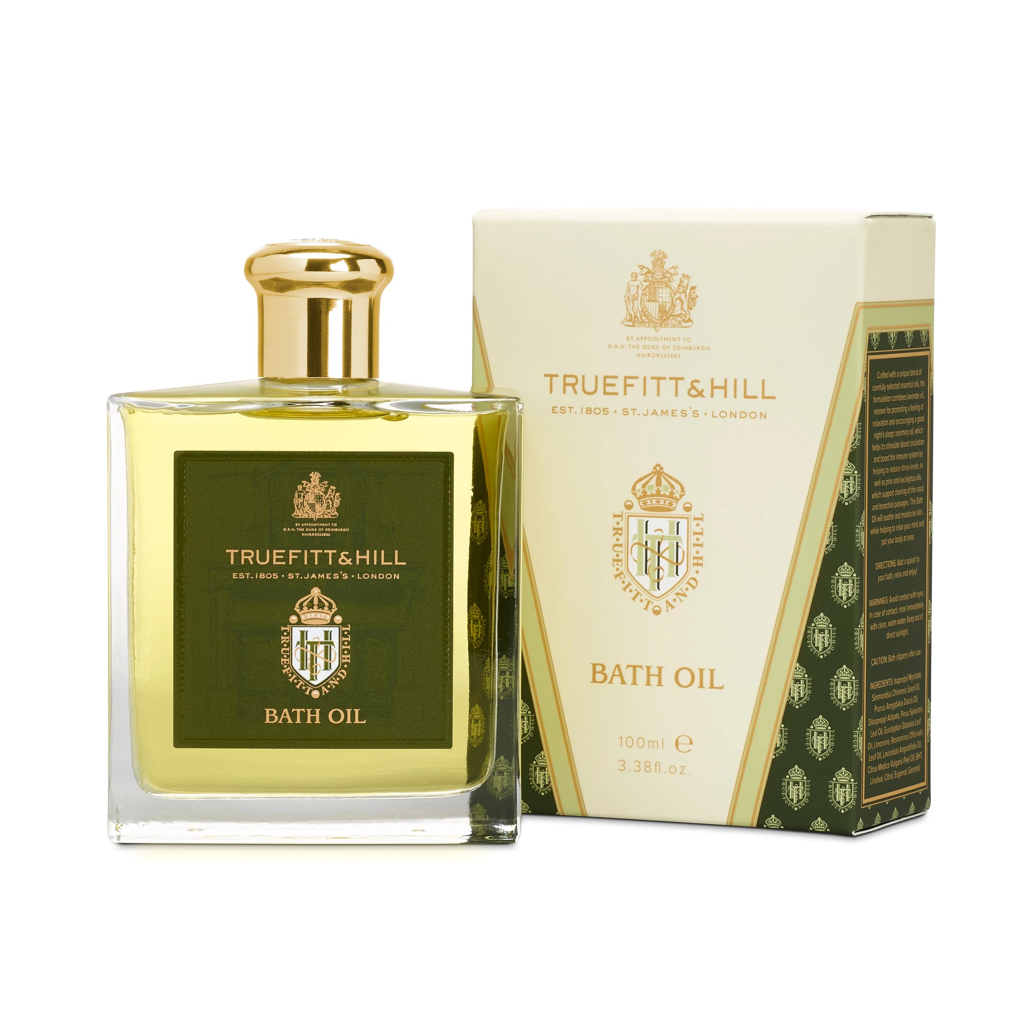 Truefitt & Hill Bath Oil | Bath and Body | 100 ml - Truefitt & Hill India