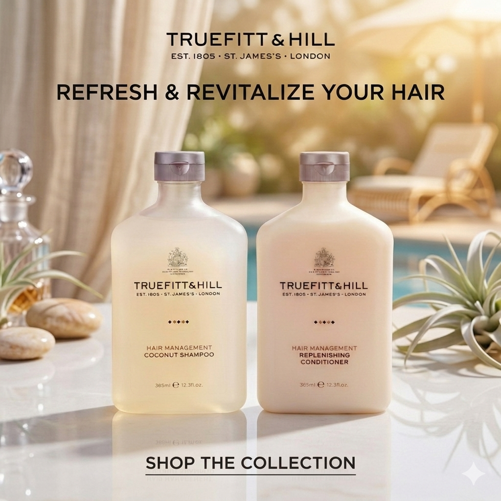 Truefitt & Hill Coconut Shampoo and Conditioner Combo for Men - Truefitt & Hill India