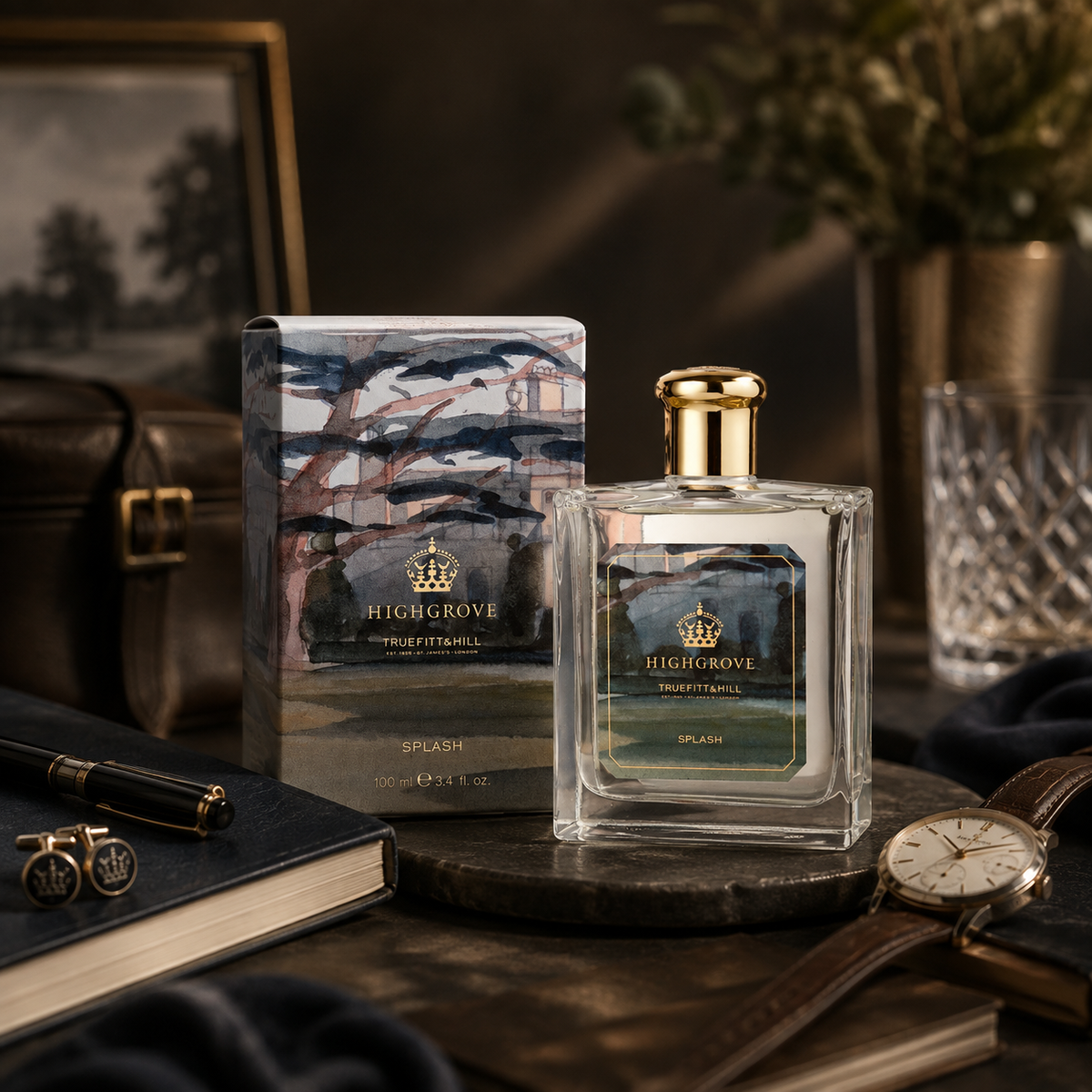 Truefitt & Hill Highgrove Splash  for Men  100ml
