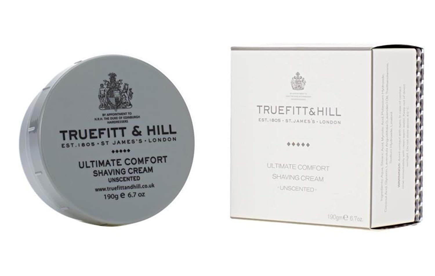 Truefitt & Hill Ultimate Comfort Shaving Cream for Men 190gm - Truefitt & Hill India