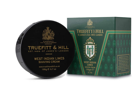 Truefitt & Hill West Indian Limes Shaving Cream Bowl for Men 190gm
