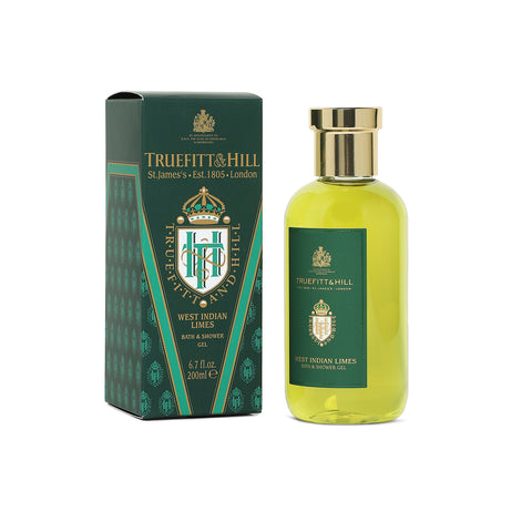 Truefitt & Hill West Indian Limes Men's Bath & Shower Gel 200ml