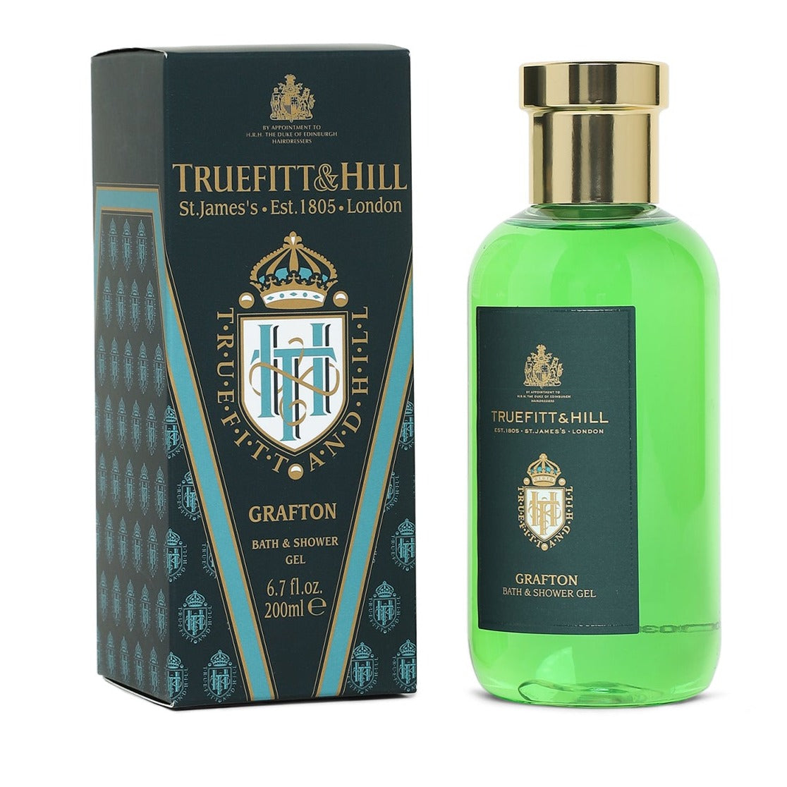 Truefitt & Hill Grafton Men's Bath & Shower Gel 200ml - Truefitt & Hill India