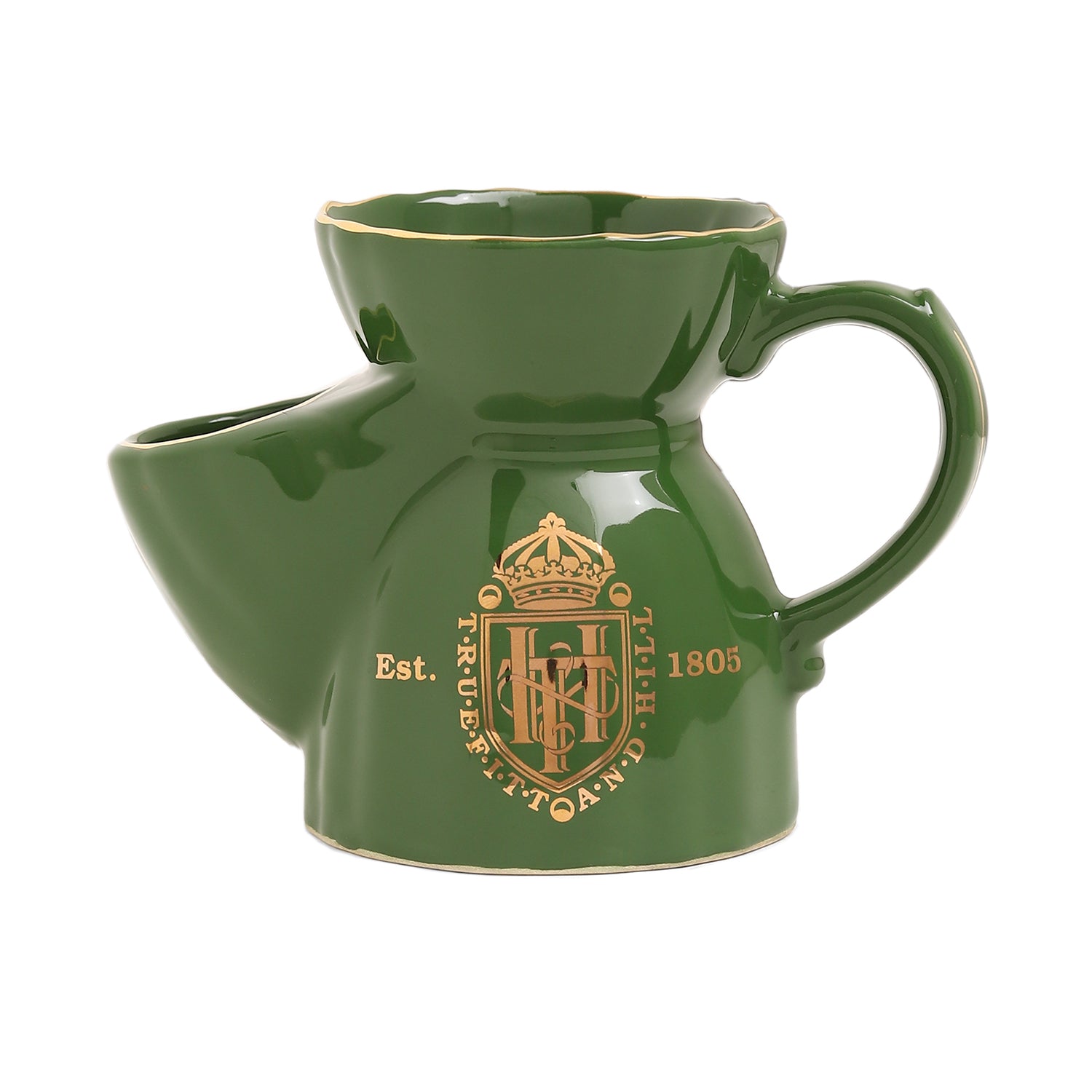 Truefitt & Hill Handcrafted Green Shaving Mug 1 Piece - Truefitt & Hill India