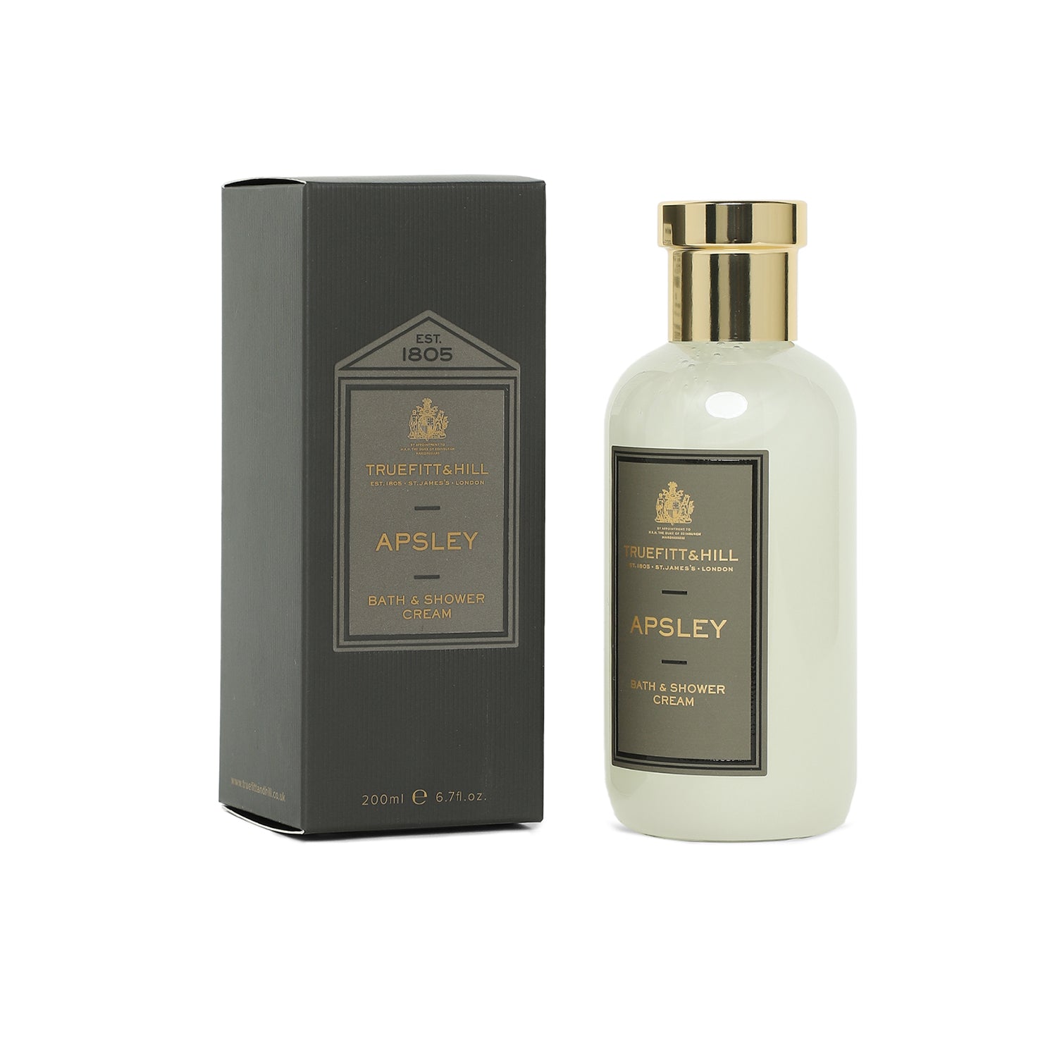 Truefitt & Hill Apsley Men's Bath and Shower Cream 200 ml - Truefitt & Hill India