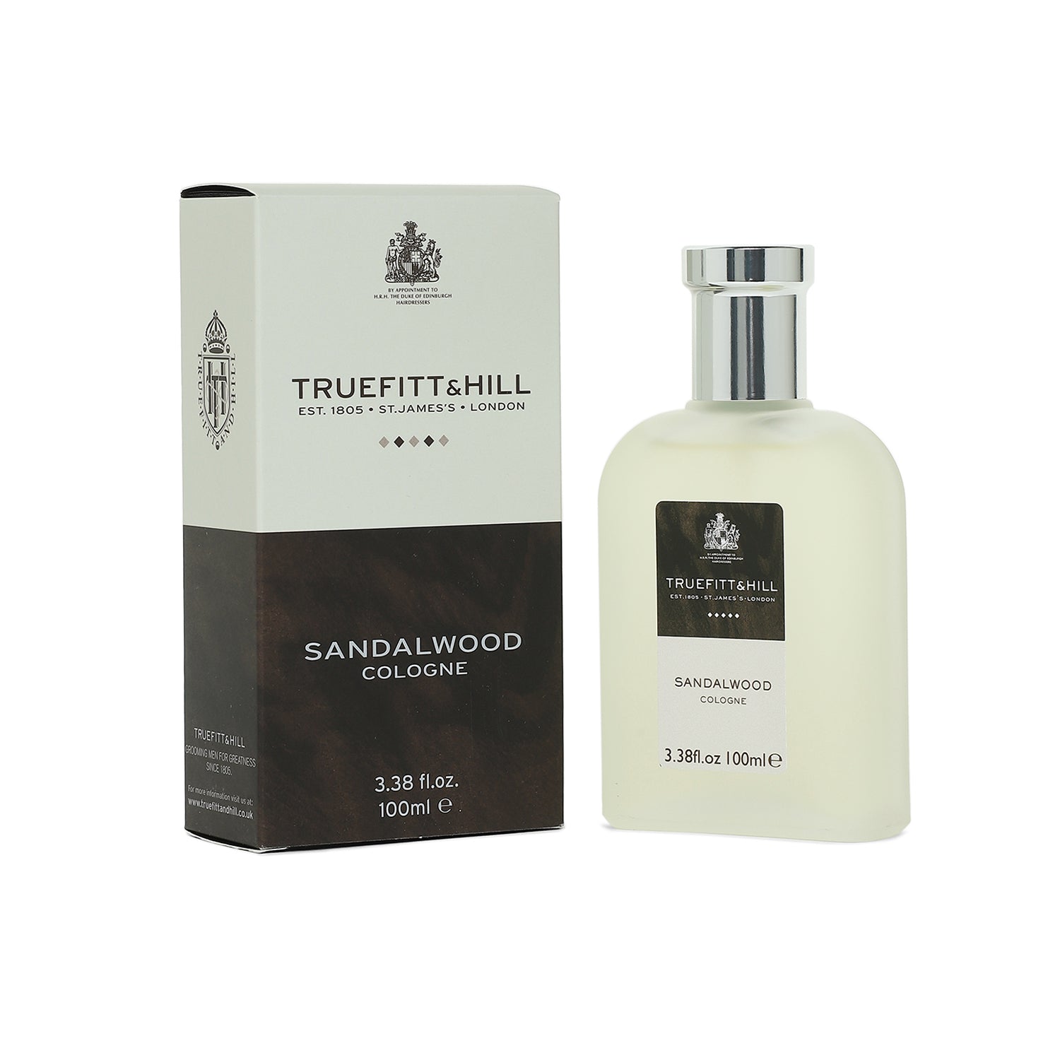 Truefitt & Hill Sandalwood Cologne Men's Perfume 100ml - Truefitt & Hill India