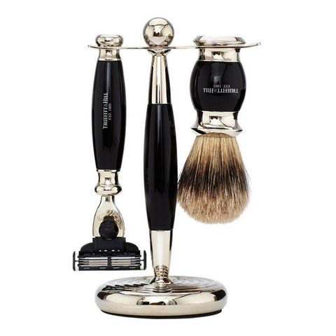 Truefitt & Hill India Shaving Products - Buy Edwardian Collection Shaving set online which comprises of brush, razor & stand.