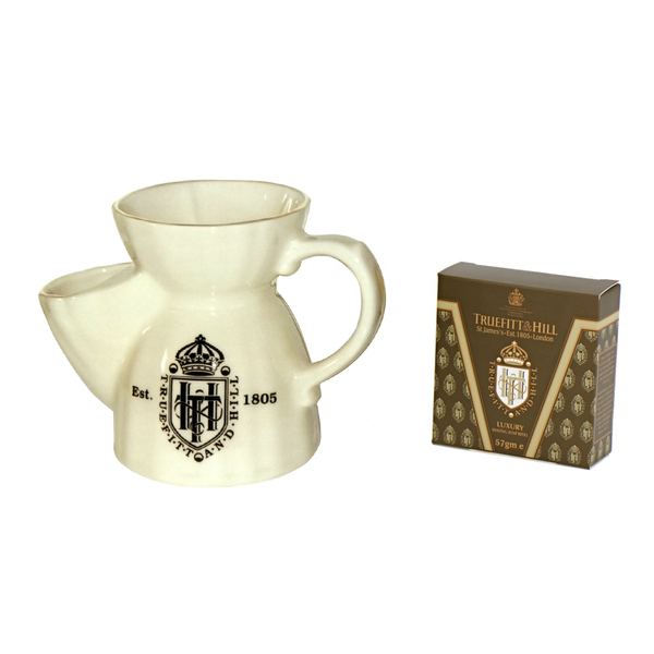 Cream Shaving Mug - Truefitt & Hill India